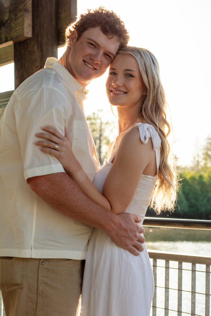 engagement session in the woods tampa fl